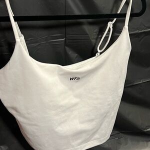 White Fox Active Strap Top